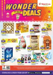 Page 1 in Best Deals at West Zone supermarket UAE