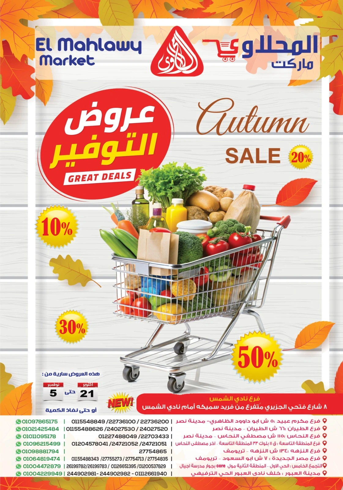 صفحة 1 ضمن عروض التوفير في المحلاوى ماركت مصر