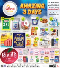 Page 1 in Big 3 Days Offers at Grand Hypermarket Kuwait