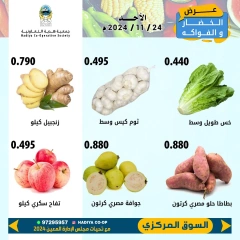 Page 8 in Vegetable and fruit offers at Hadiya co-op Kuwait