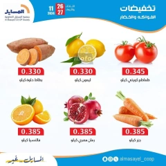 Page 3 in Vegetable and fruit offers at Al Masayel co-op Kuwait