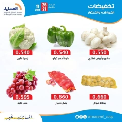 Page 6 in Vegetable and fruit offers at Al Masayel co-op Kuwait