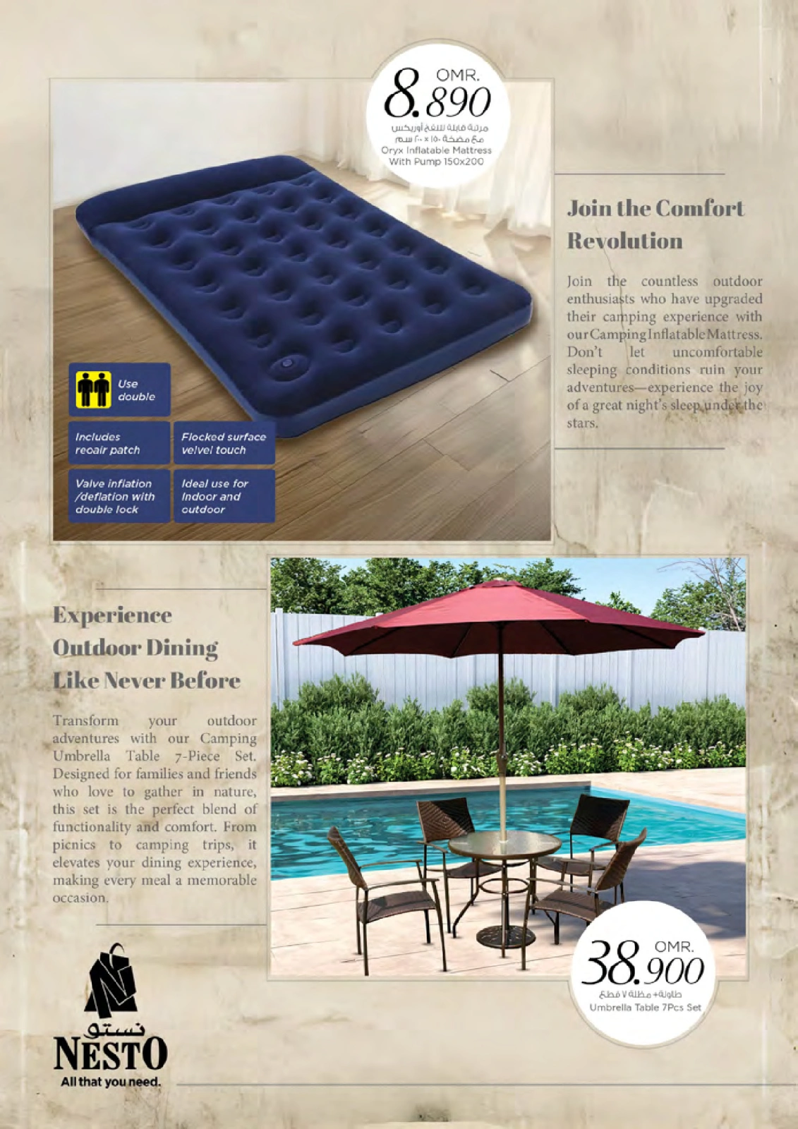 Page 6 |Offres camping EN Nesto Oman