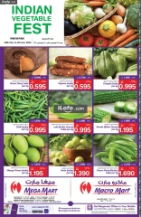 Page 1 in Indian Vegetable Fest Deals at Mega mart Bahrain