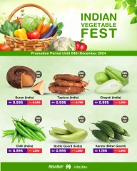 Page 1 in Indian Veg Fest Deals at Mega mart Bahrain