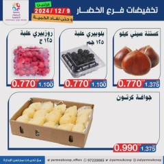 Page 8 in Vegetable and fruit offers at Yarmouk co-op Kuwait