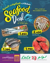 Page 1 in Sea Food Offers at lulu Oman