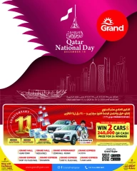 Page 1 in Qatar National Day Offers at Grand Hypermarket Qatar