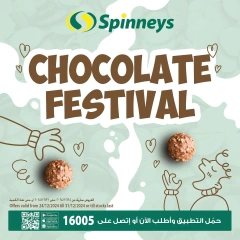 Page 1 in Chocolate Festival Offers at Spinneys Egypt