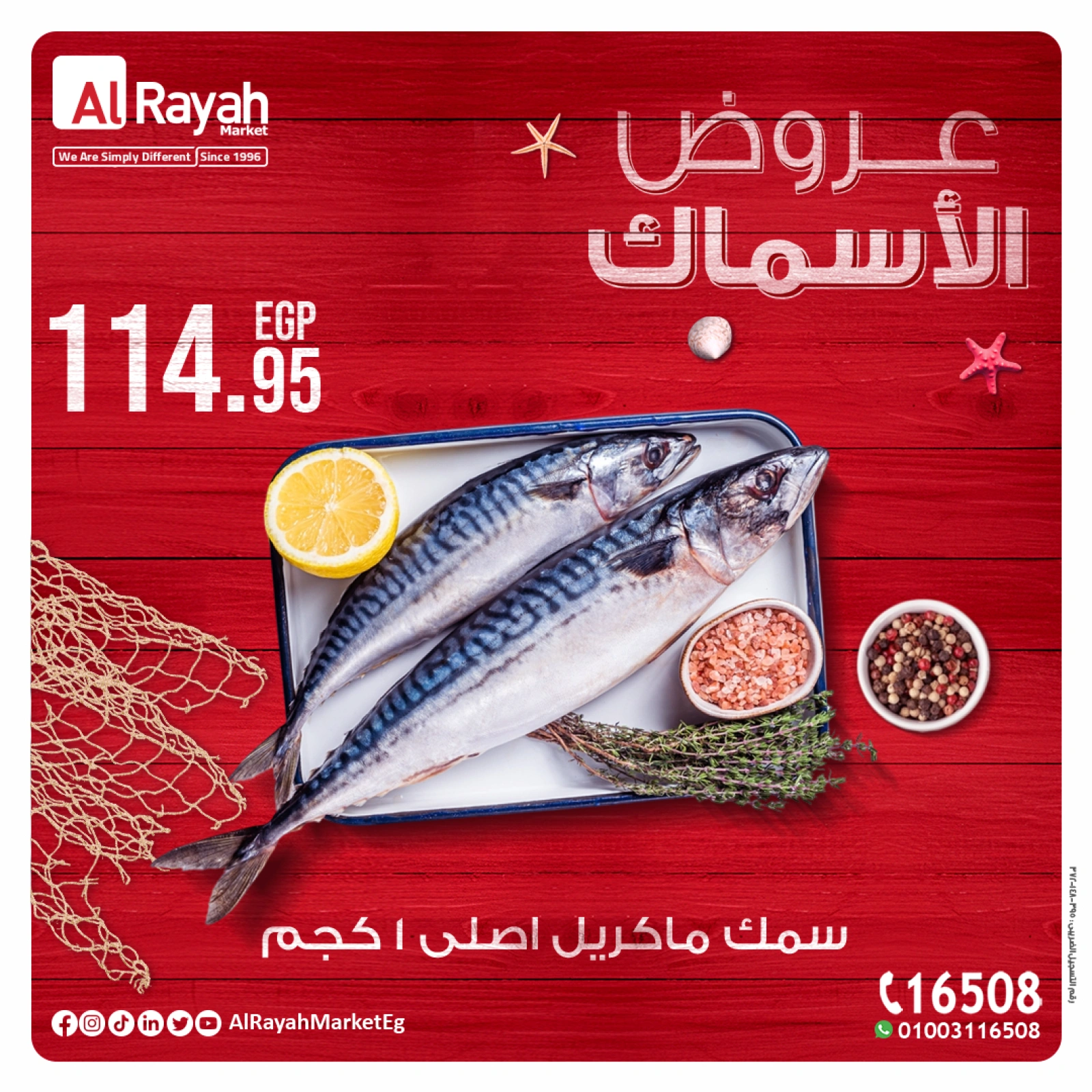 صفحة 3 |عروض الأسماك لدي الراية ماركت مصر