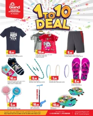 Page 6 in 1 to 10 Deal at Grand Express Qatar