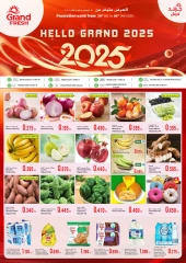 Page 1 in New Year Offers at Grand Fresh Kuwait