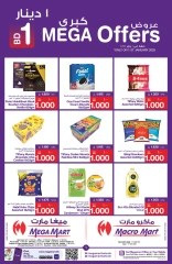 Page 1 in Mega Offers at Mega mart Bahrain