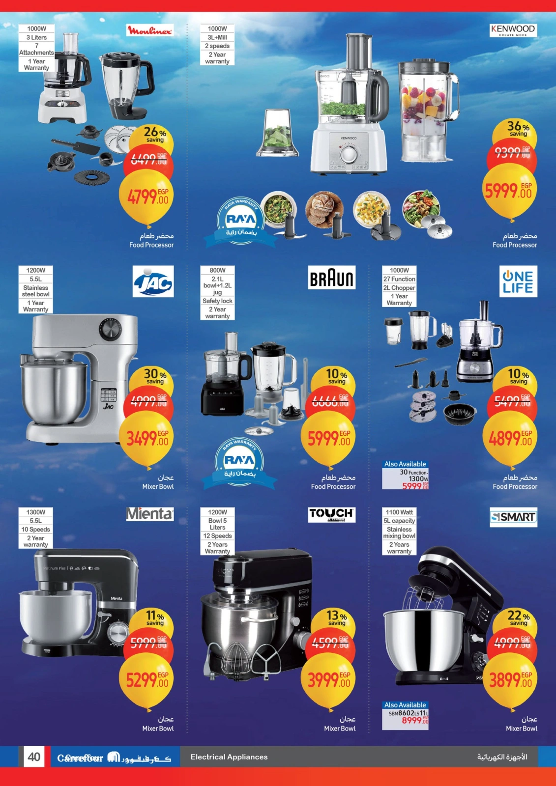 Page 40 |Anniversary offers at Carrefour Egypt