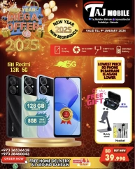 Page 7 in Mega New Year Offers at Taj Mobiles Bahrain