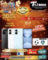 Page 22 in Mega New Year Offers at Taj Mobiles Bahrain