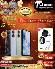 Page 8 in Mega New Year Offers at Taj Mobiles Bahrain