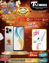 Page 3 in Mega New Year Offers at Taj Mobiles Bahrain