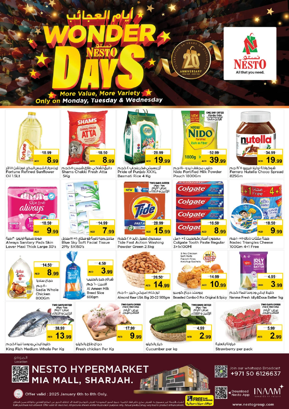 Page 1 |WONDER DAYS DEALS AT Mia Mall at Nesto UAE