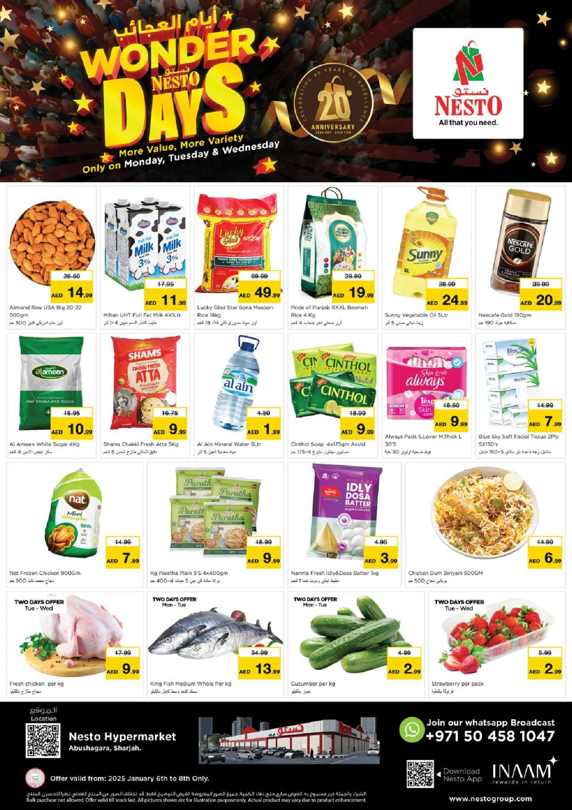 Page 1 |WONDER DAYS DEALS AT Abu Shagara at Nesto UAE