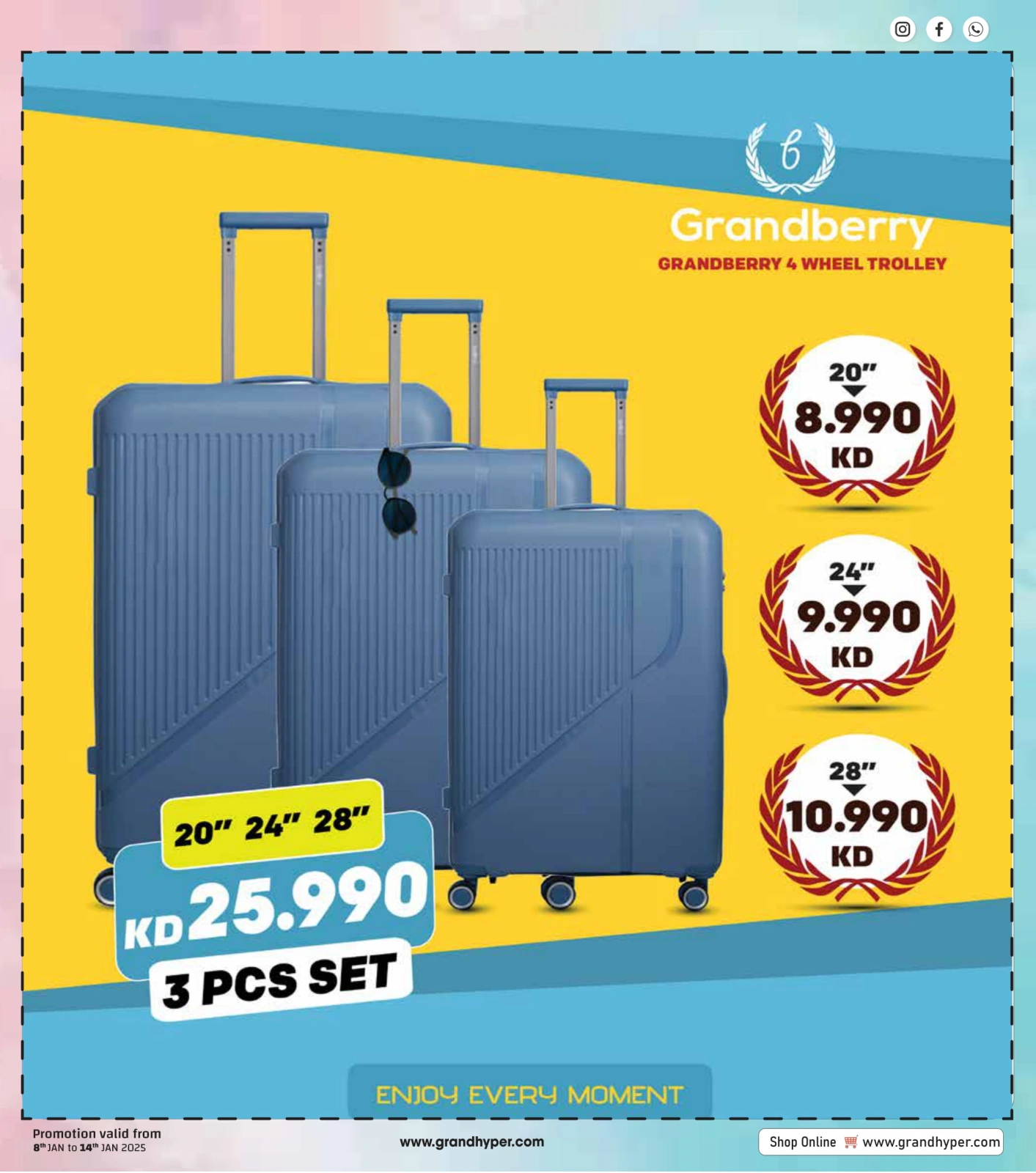 Page 30 in PONGAL & SANKRANTI FESTIVE offers at Grand Hypermarket Kuwait