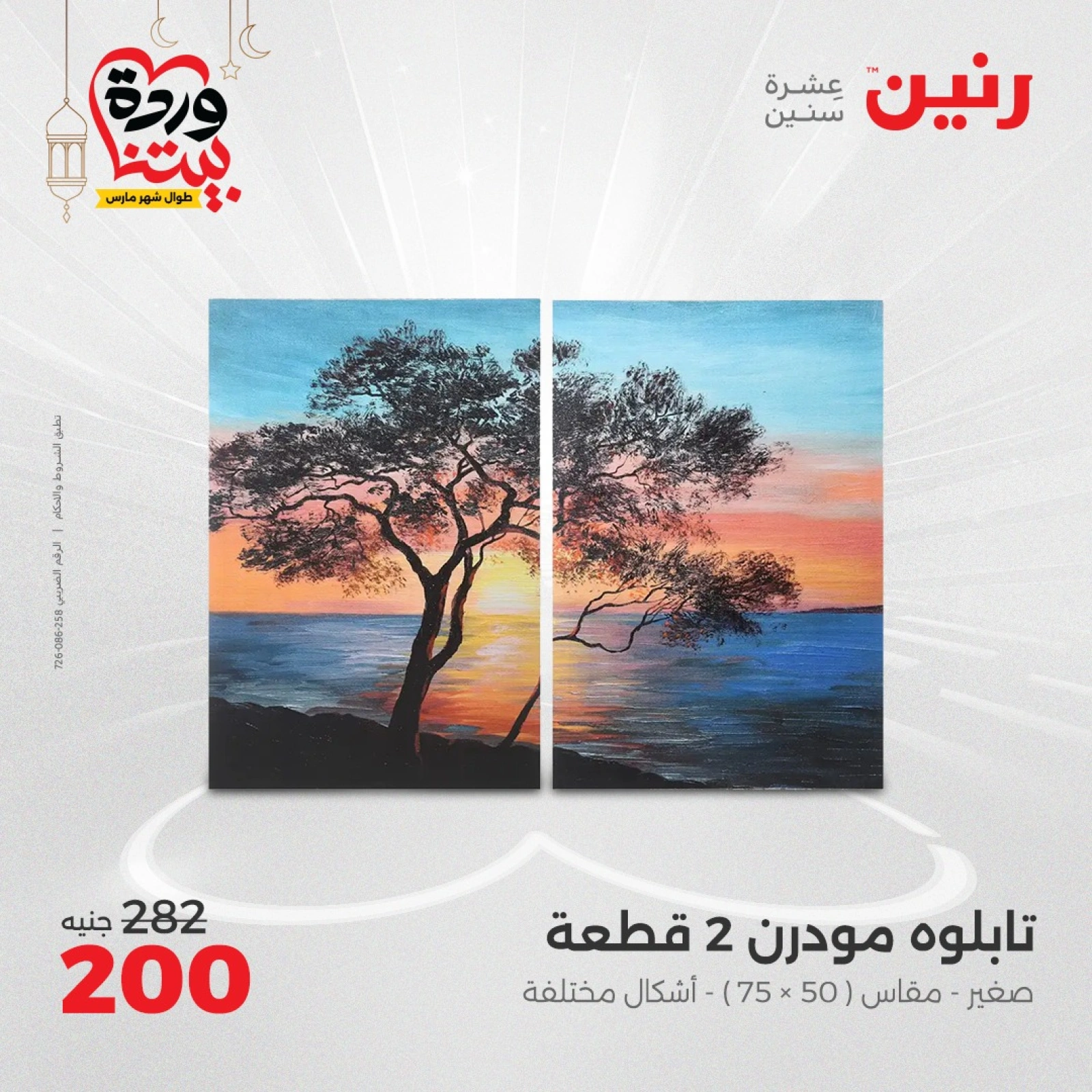 صفحة 12 ضمن عروض قطع الديكور في رنين مصر