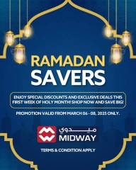 Page 1 dans Les offres du week-end chez supermarché Midway Bahrein