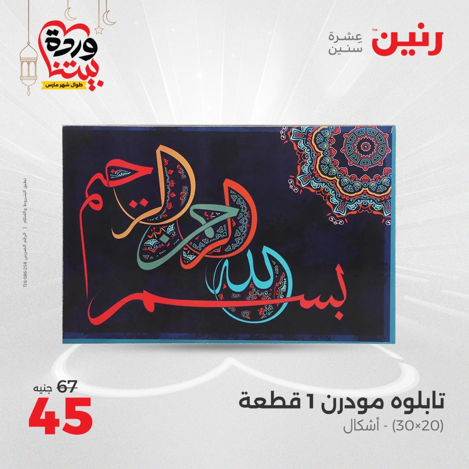 صفحة 13 |عروض قطع الديكور لدي رنين مصر