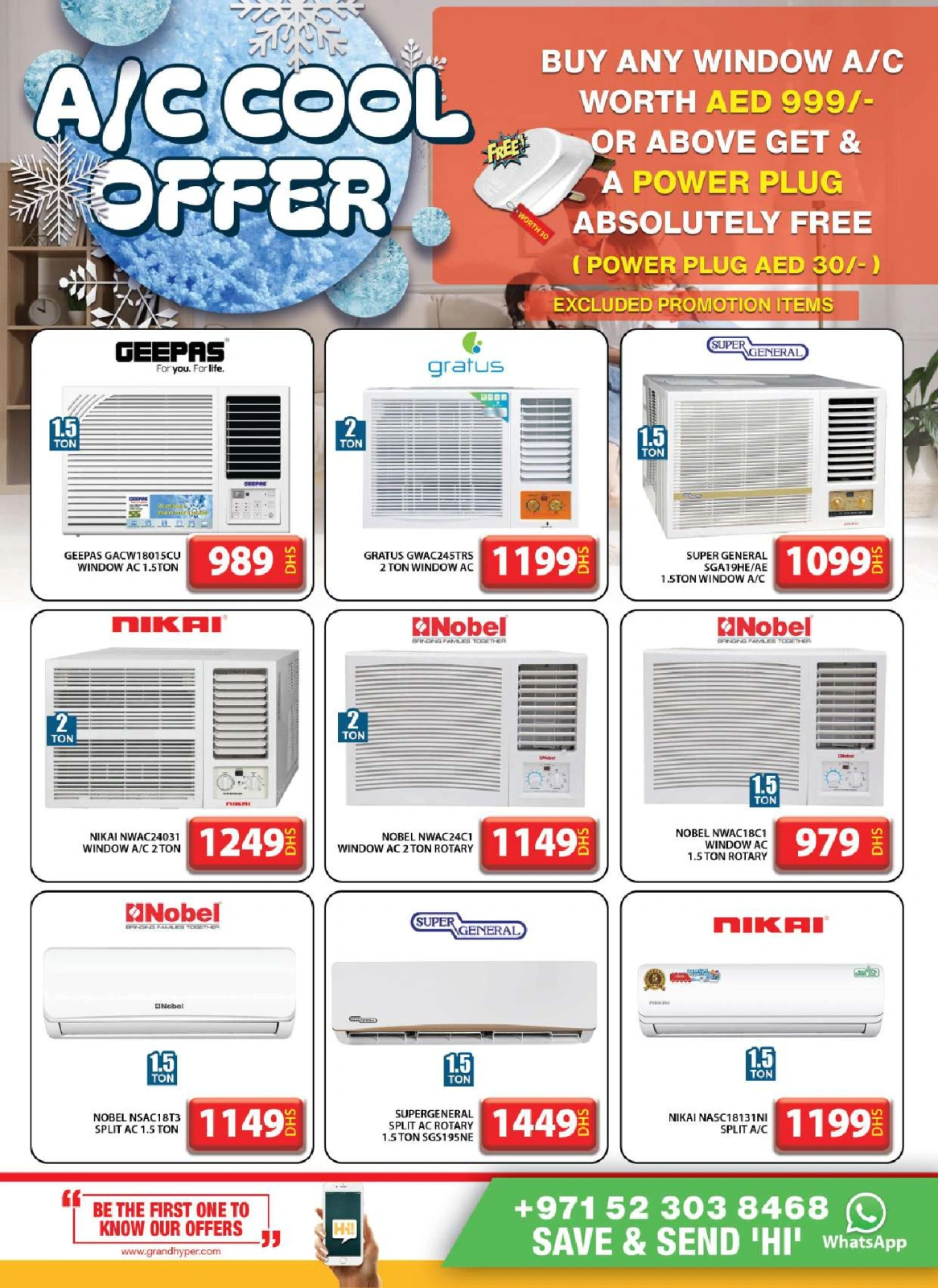 Page 20 in More Than Half Price - city mall at Grand Hypermarket UAE