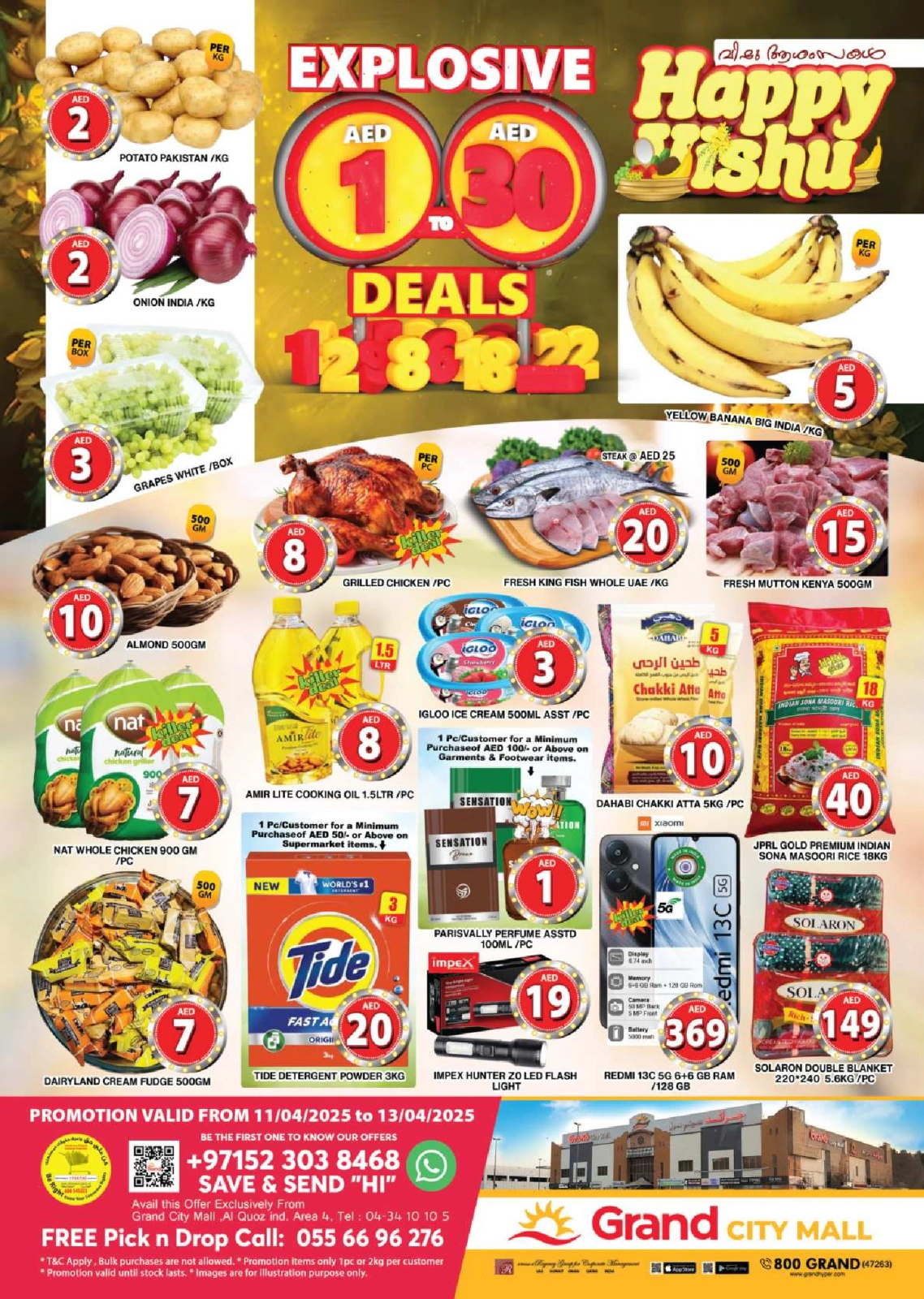 Page 8 in Vishu Special at Grand Hypermarket UAE