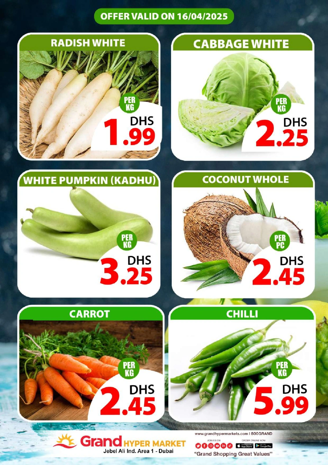 Page 1 in Wonder Wednesday Deals at Grand Hypermarket UAE