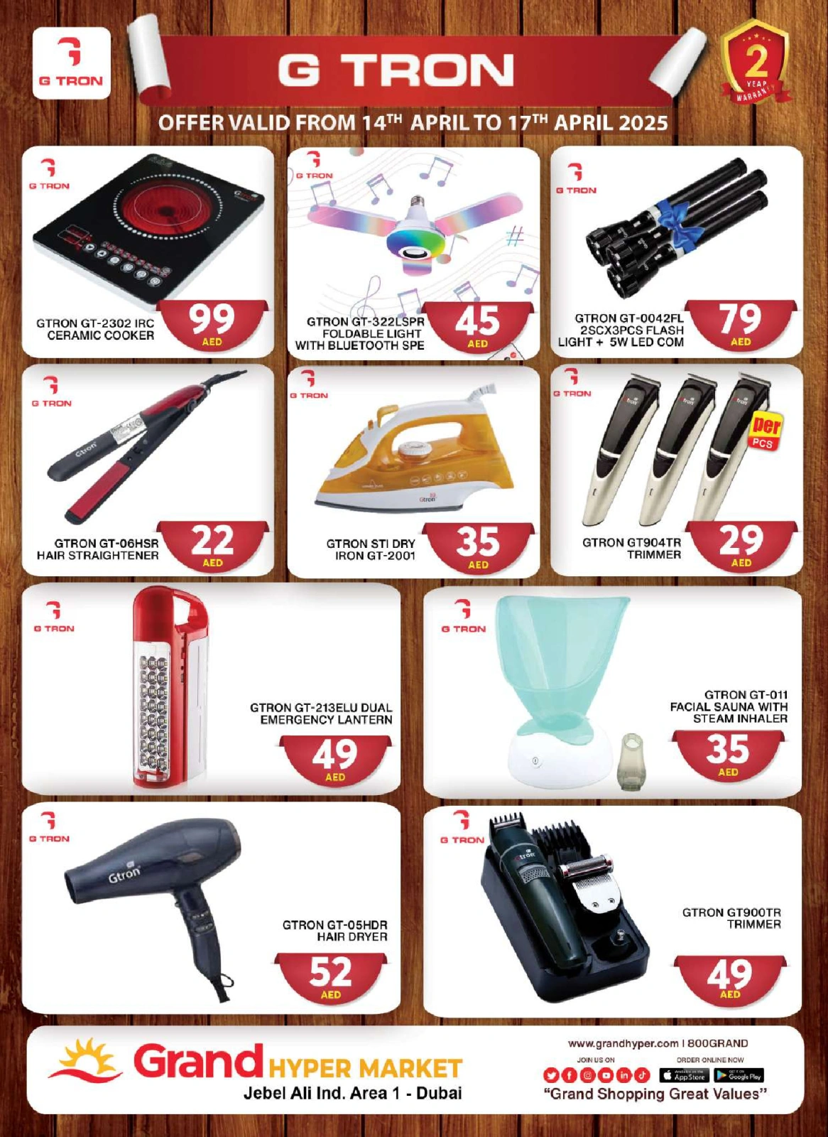 Page 18 in Wonder Wednesday Deals at Grand Hypermarket UAE