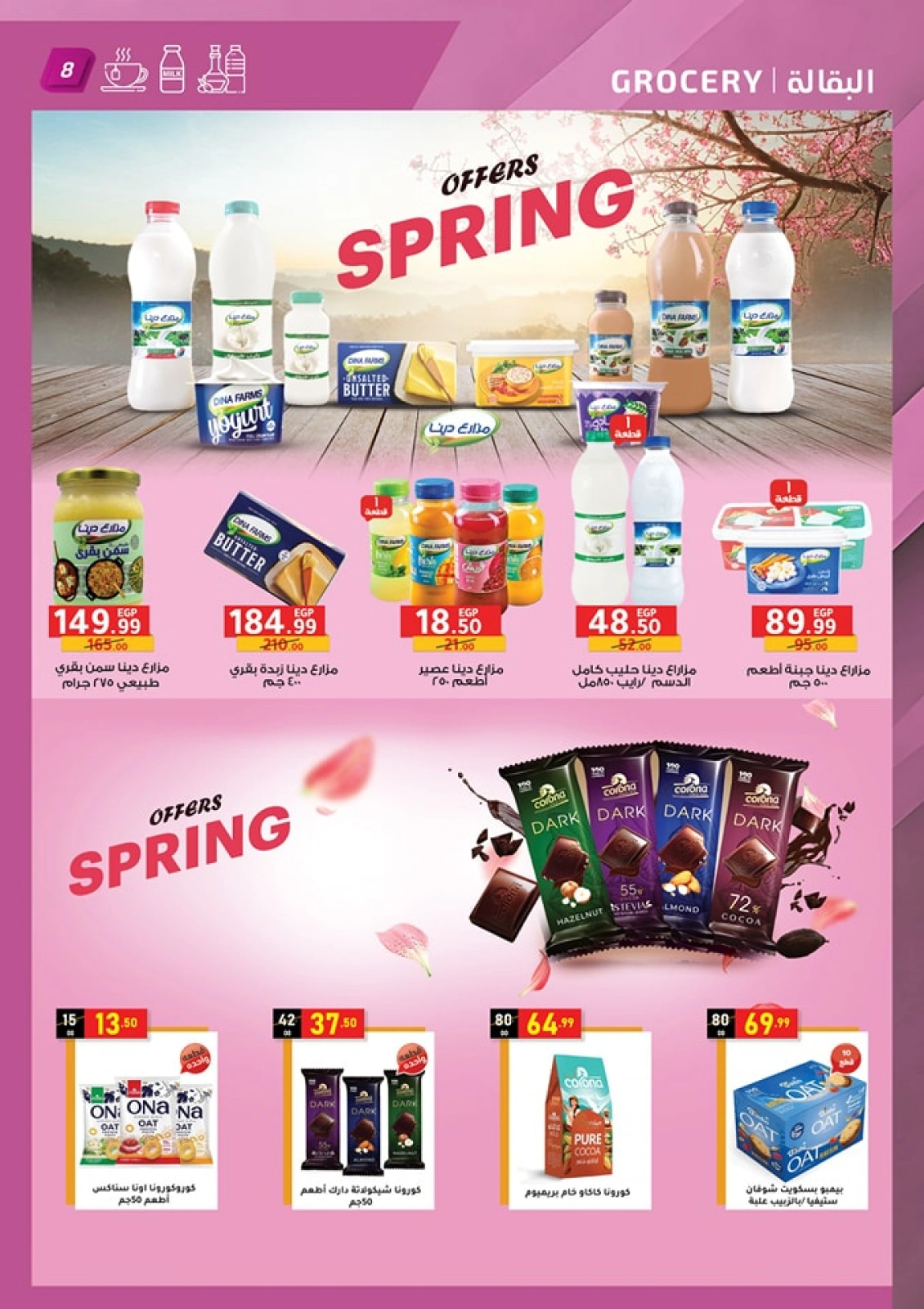 Page 8 in Spring offers at Al Habeeb Market Egypt