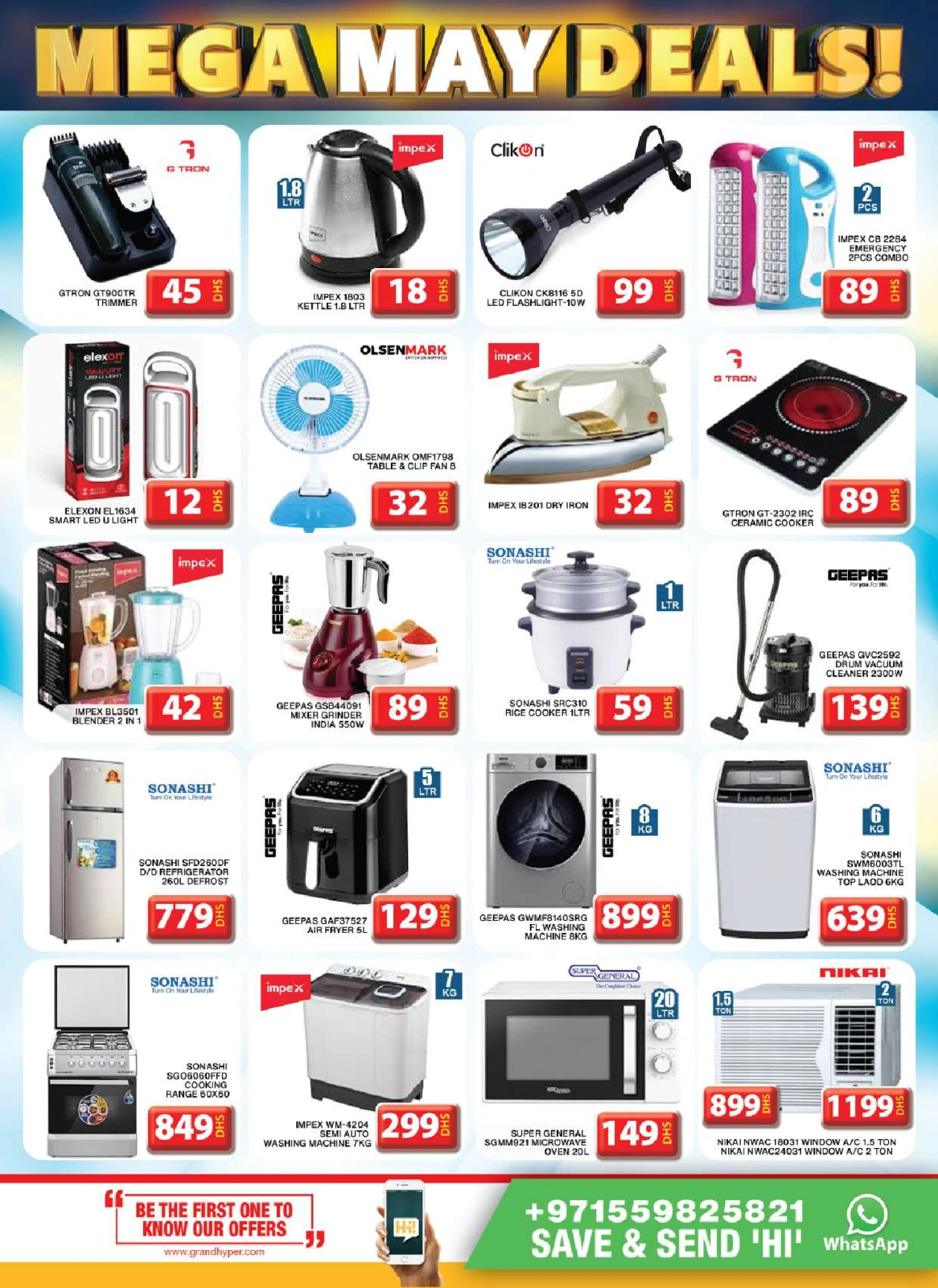Page 16 |Offres de mai EN Grand hypermarché Émirats arabes unis