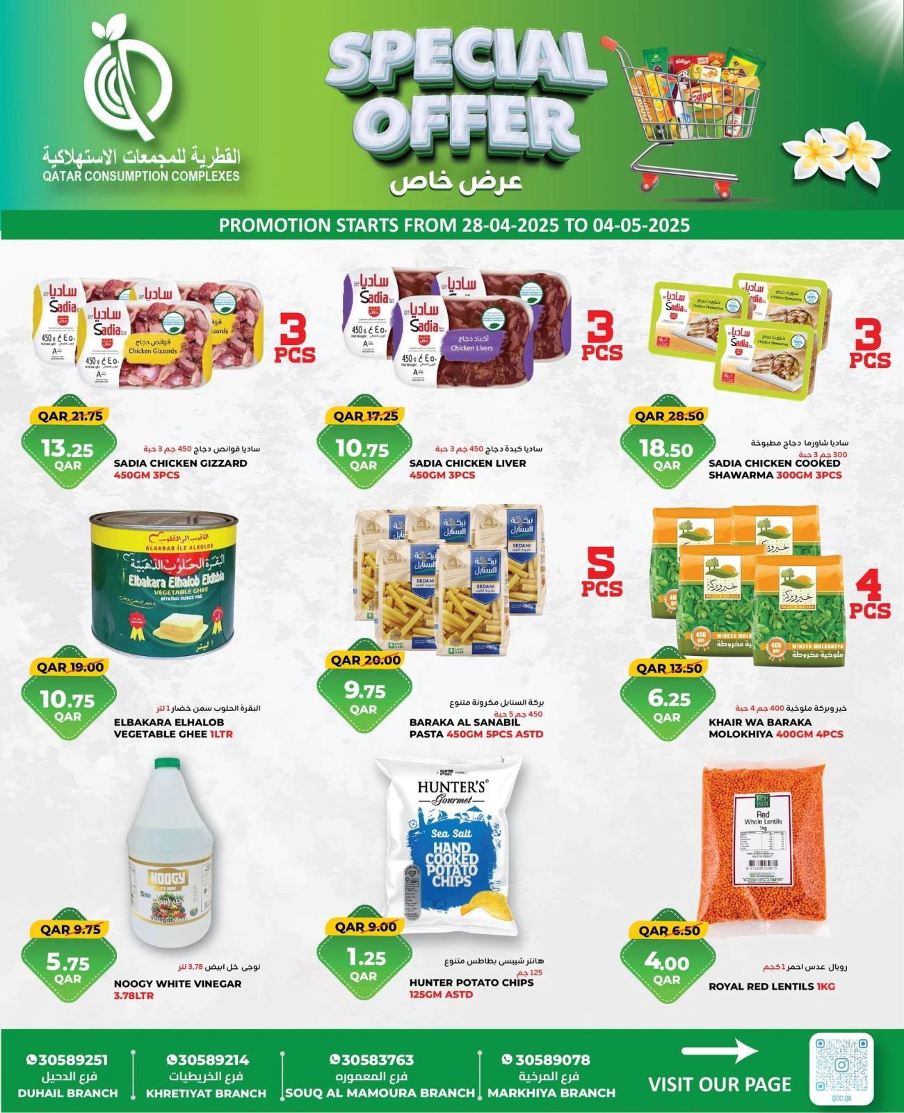 Page 3 |Promotions spéciales EN Complexes de consommation du Qatar Qatar