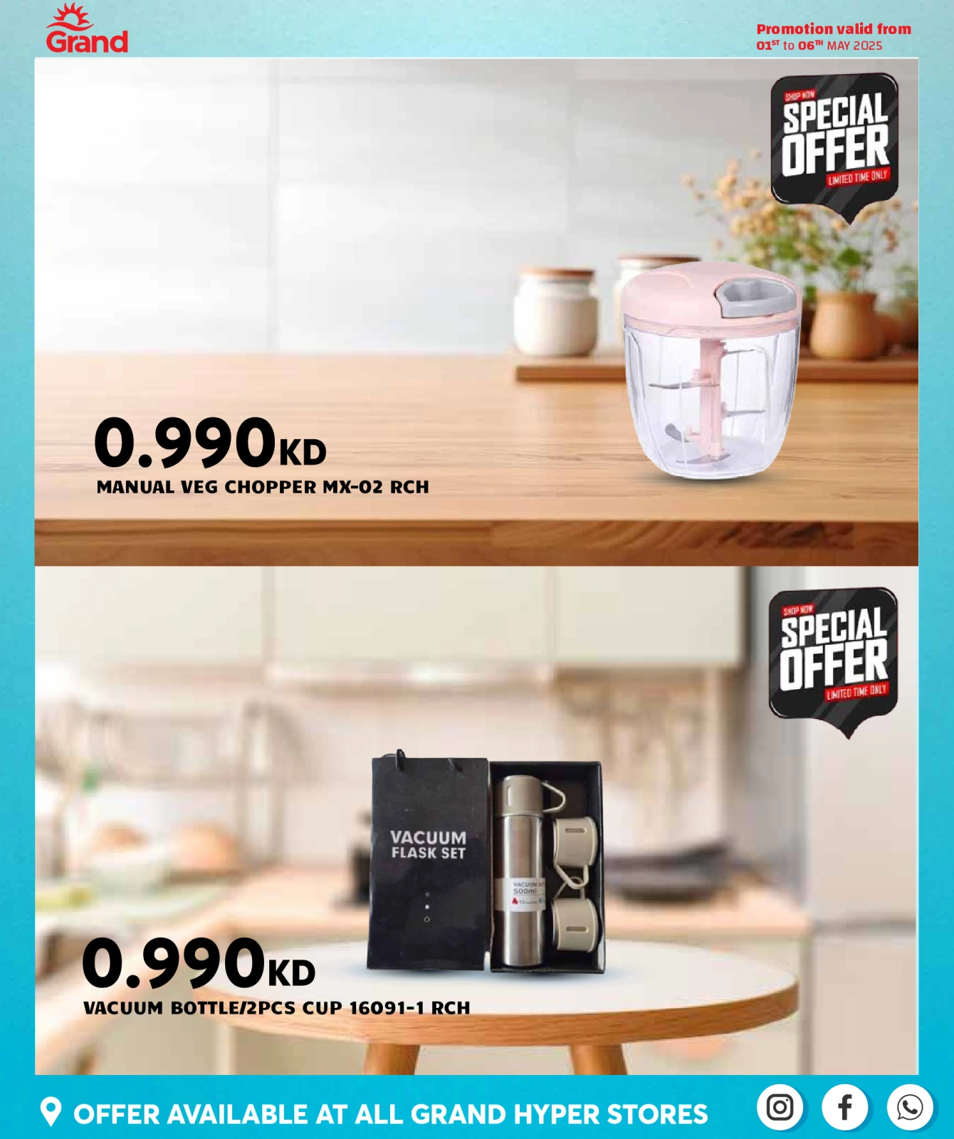 Página 22 |Promoción especial en Grand hipermercado Kuwait