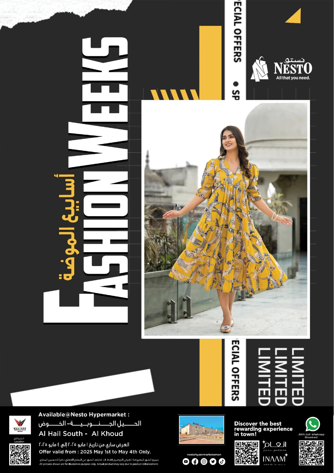 Page 1 dans Offres de la Fashion Week chez Nesto Oman