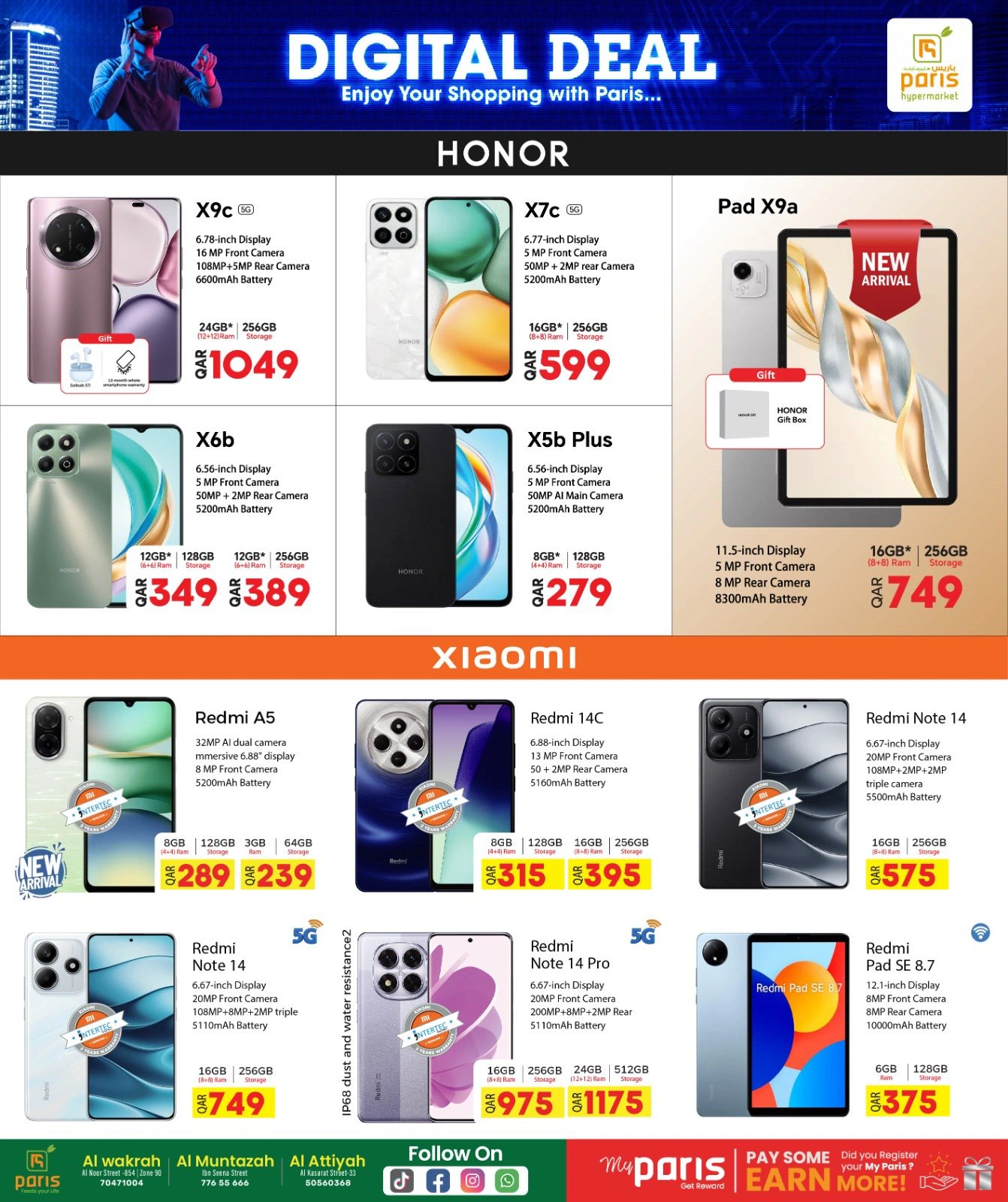 Página 9 en Ofertas de delicias digitales en Paris hipermercado Katar