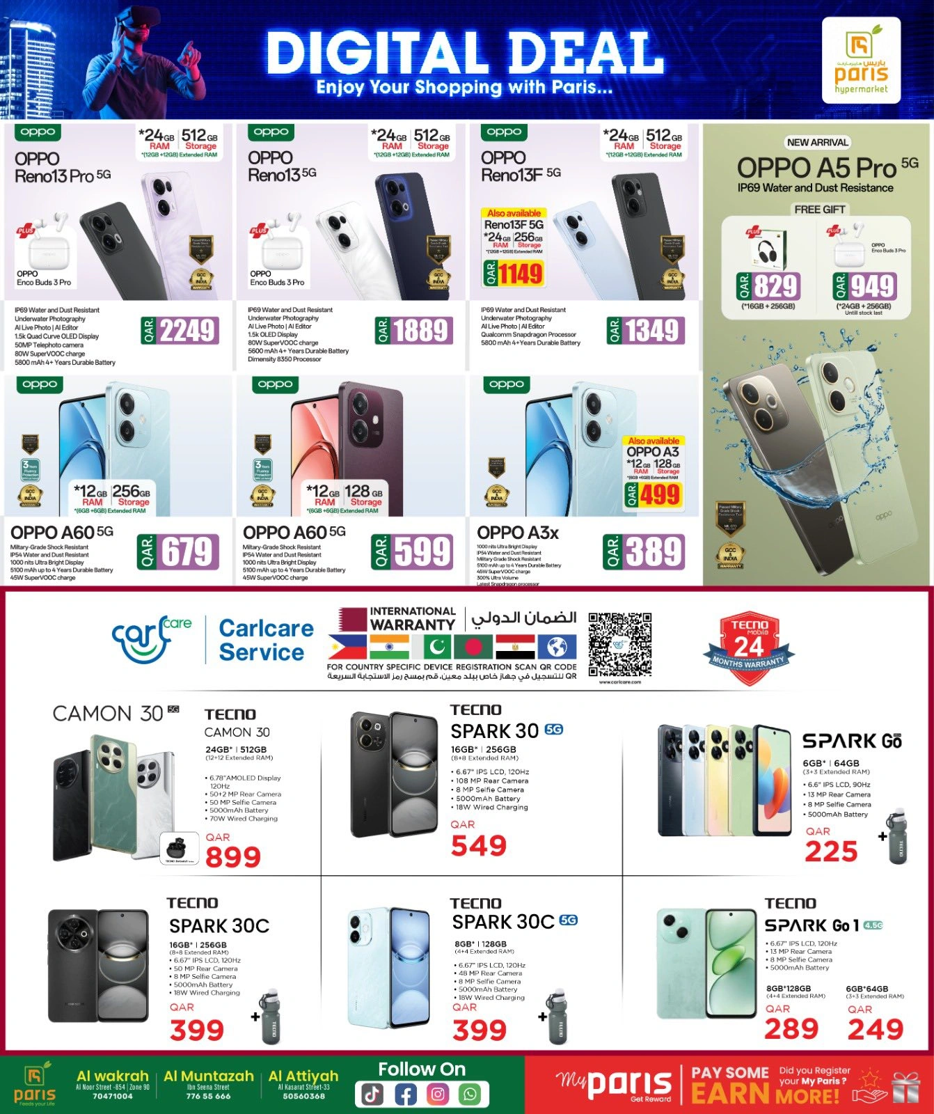 Página 8 en Ofertas de delicias digitales en Paris hipermercado Katar