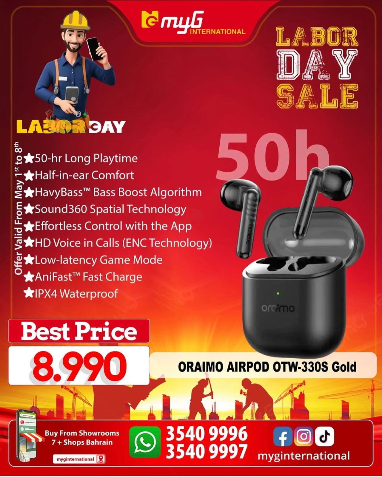 Page 8 in Labour Day Deals at MYG International Bahrain