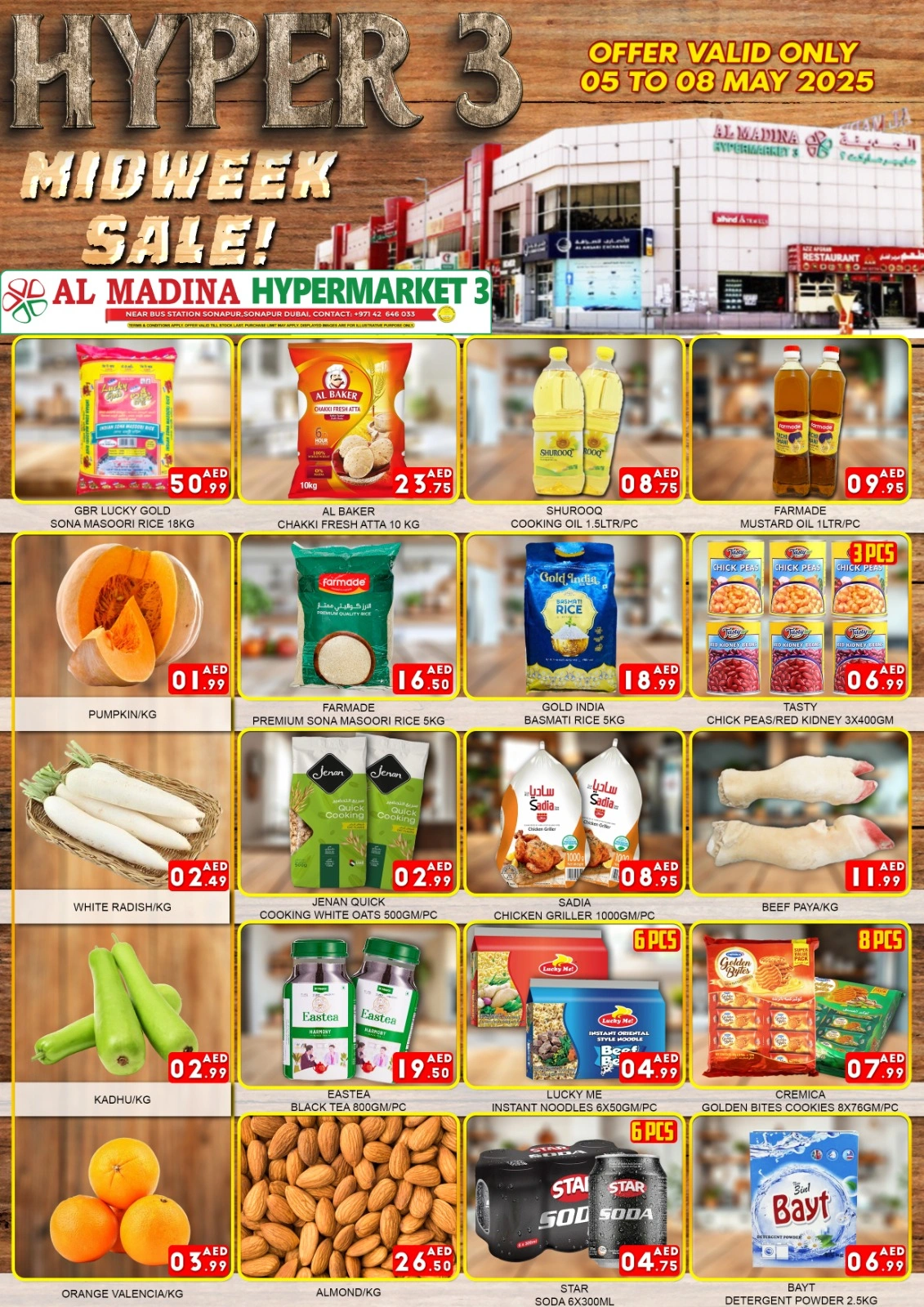 Page 1 in Midweek offers at Al Madina Hypermarket UAE