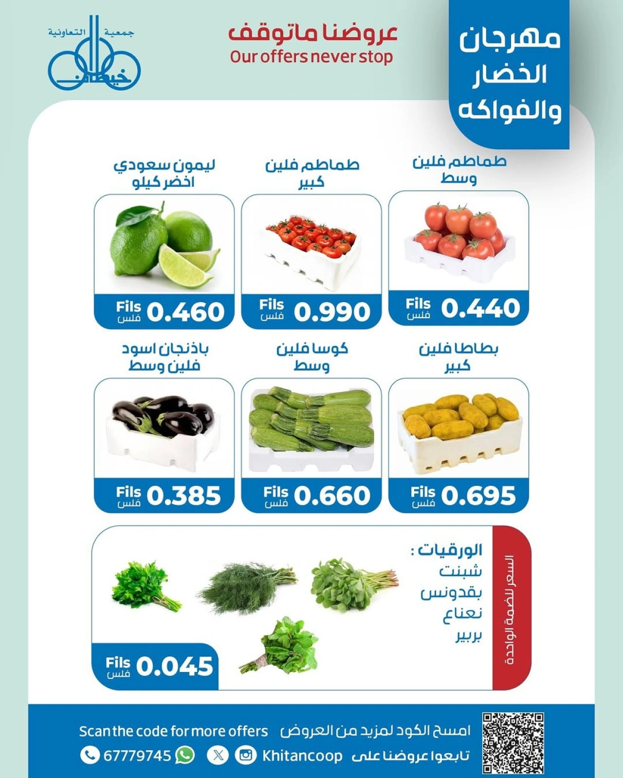 Page 3 in Vegetable offers at khaitan co-op Kuwait