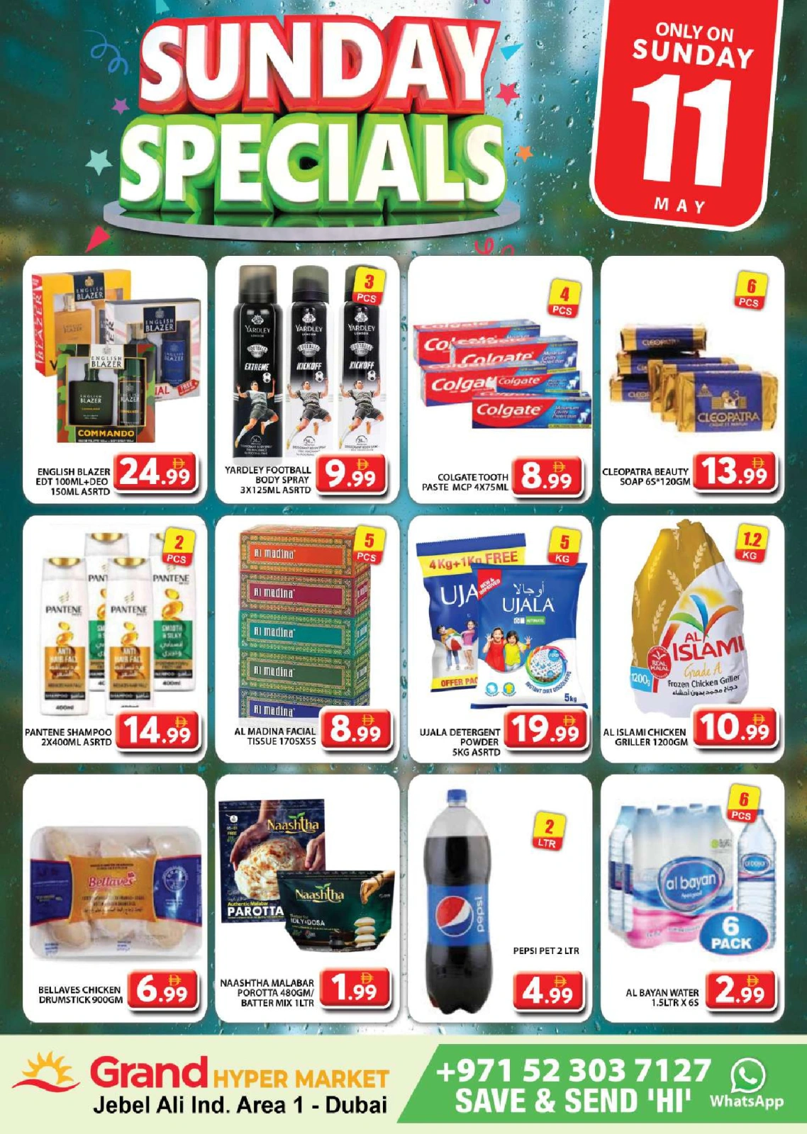 Page 3 in Sunday Specials at Grand Hypermarket UAE