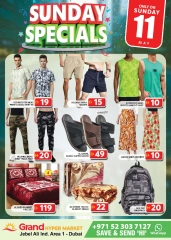Page 4 in Sunday Specials at Grand Hypermarket UAE