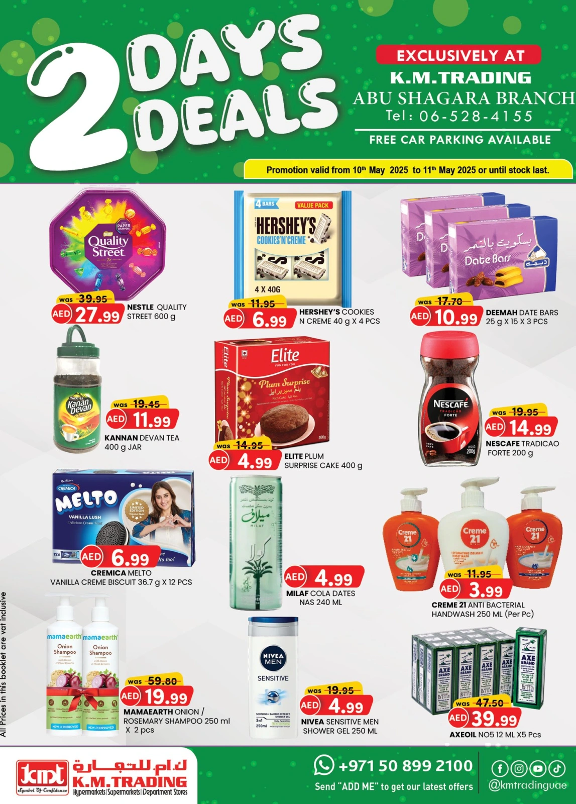 Page 1 in Two-day offer at Km trading UAE