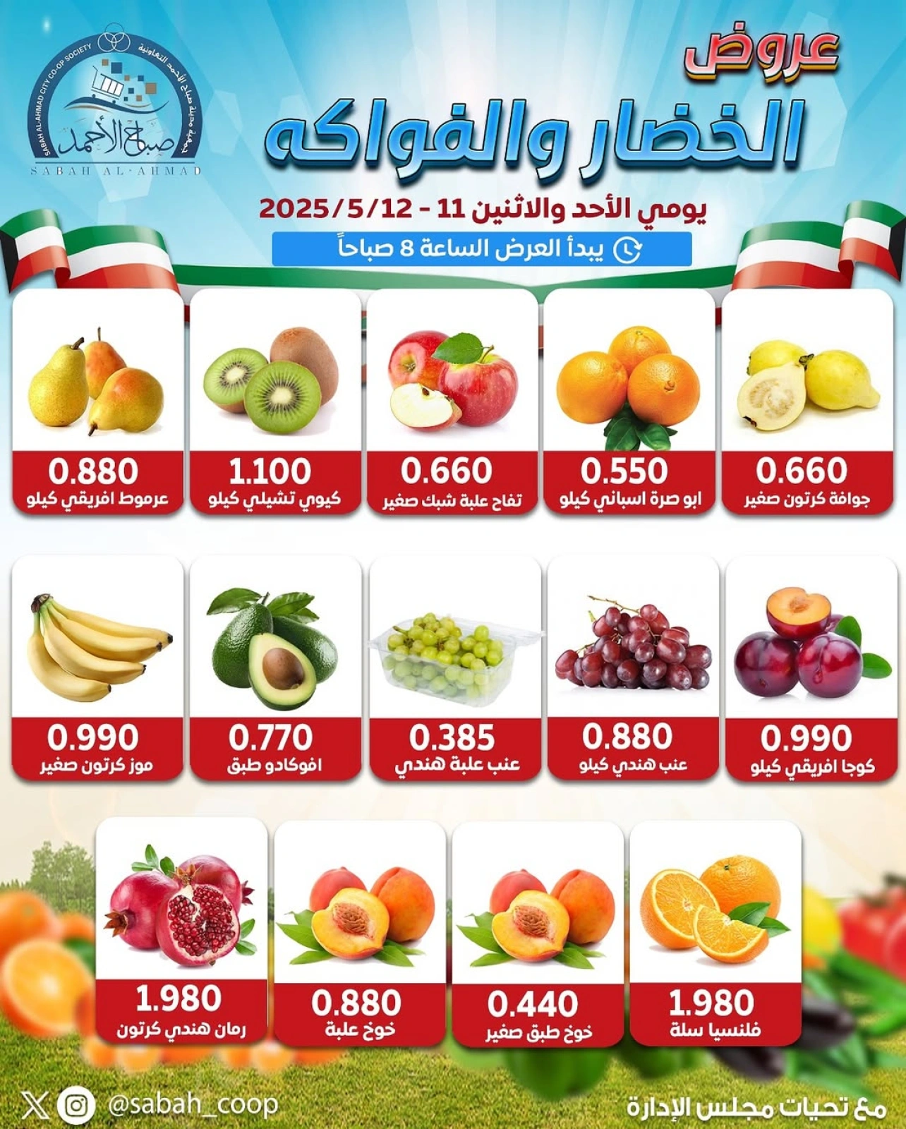 Page 4 |Vegetable and fruit offers at Sabah Al Ahmad co-op Kuwait