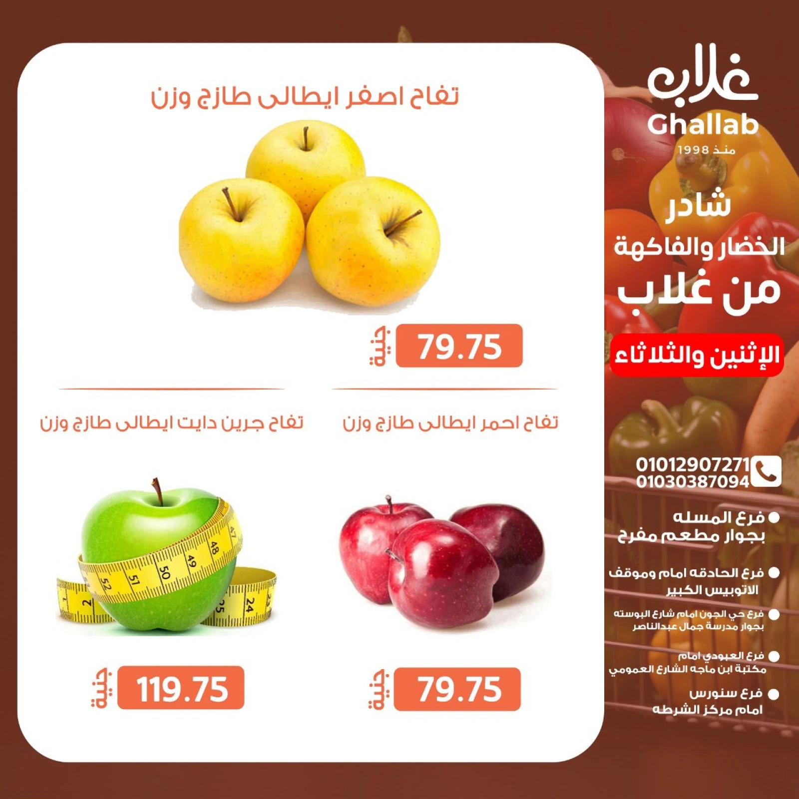 Page 9 dans Fresh deals chez Marchés de Ghallab Egypte