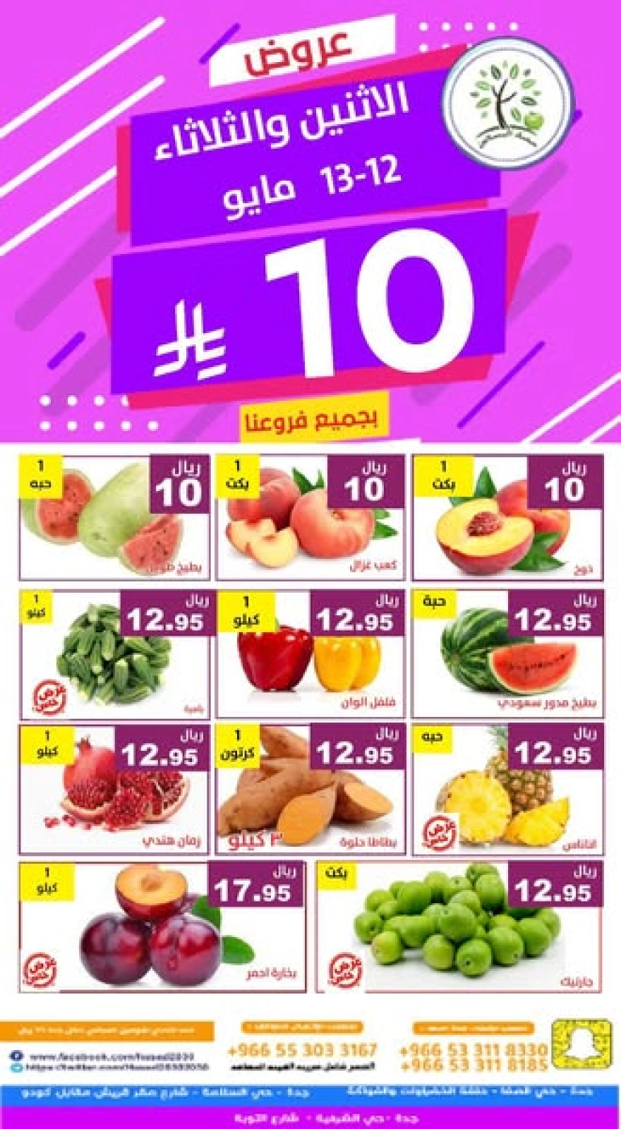Page 1 dans Offre 10 riyals chez Hasad Albasatin Arabie Saoudite