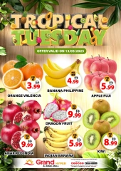 Page 1 in Tuesday Bazar Offers at Grand Hypermarket UAE