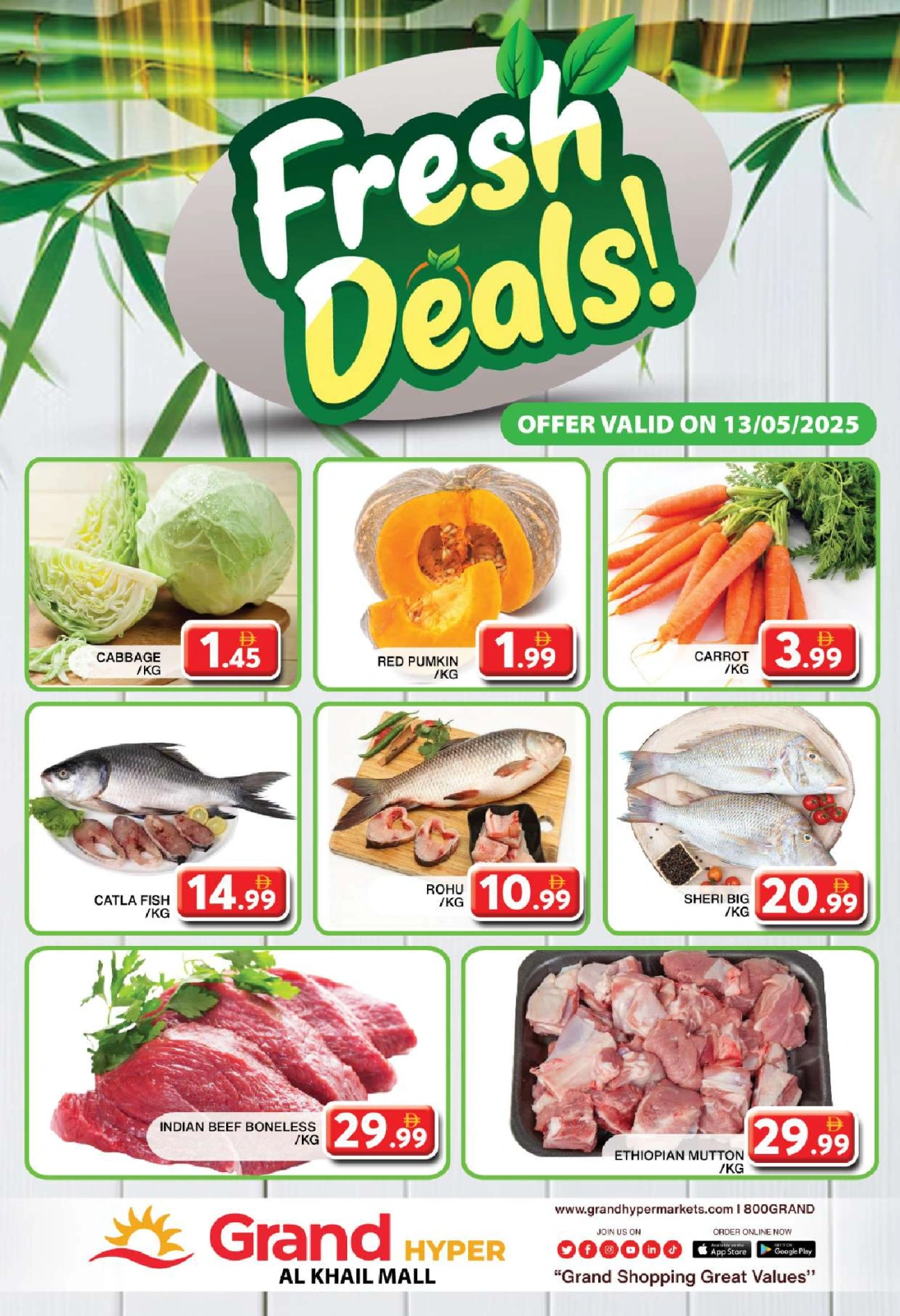 Page 2 in Tuesday Bazar Offers at Grand Hypermarket UAE